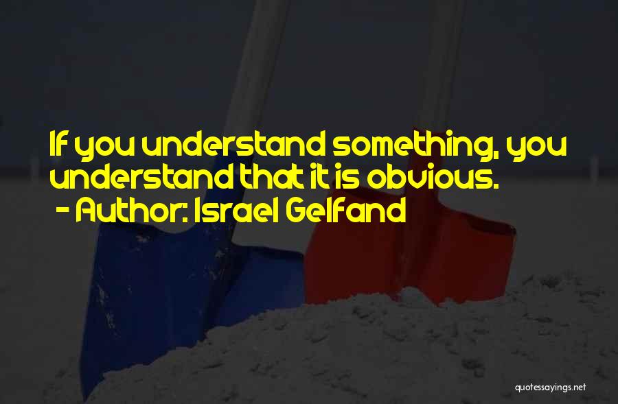 Gelfand Quotes By Israel Gelfand