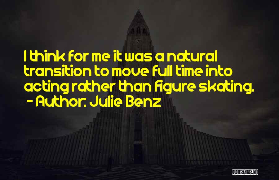 Gelida Sinonimo Quotes By Julie Benz