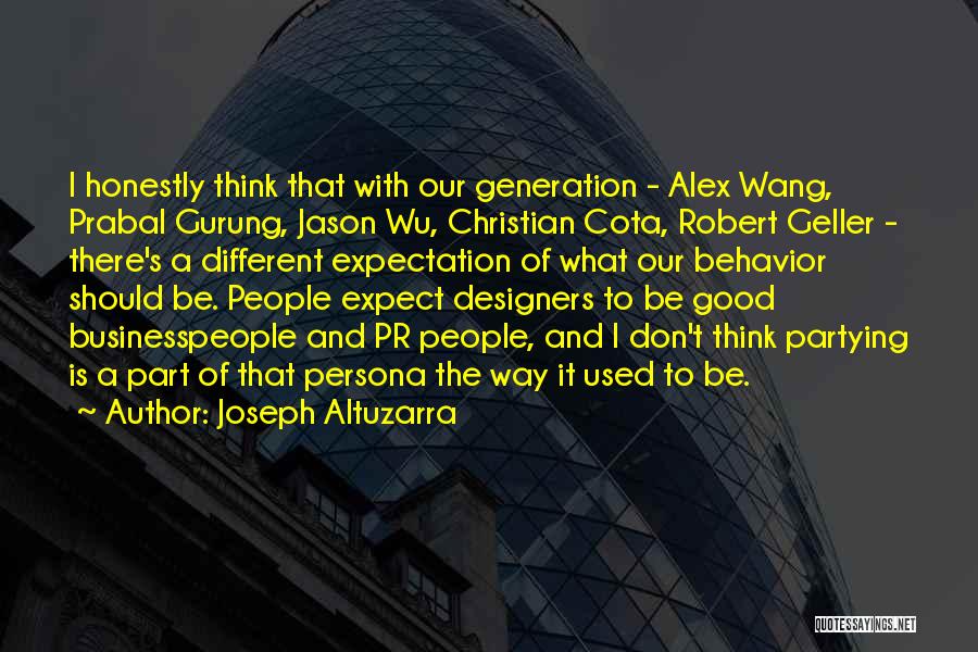 Geller Quotes By Joseph Altuzarra