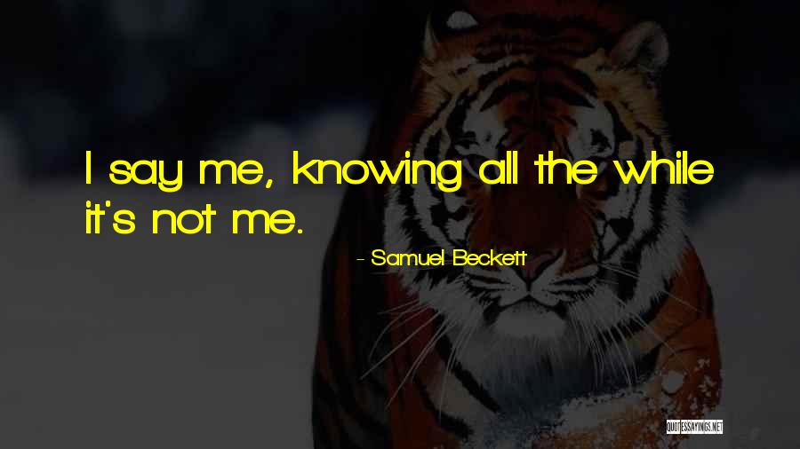 Geloven In Jezelf Quotes By Samuel Beckett Geloven In Jezelf Quotes By Samuel Beckett