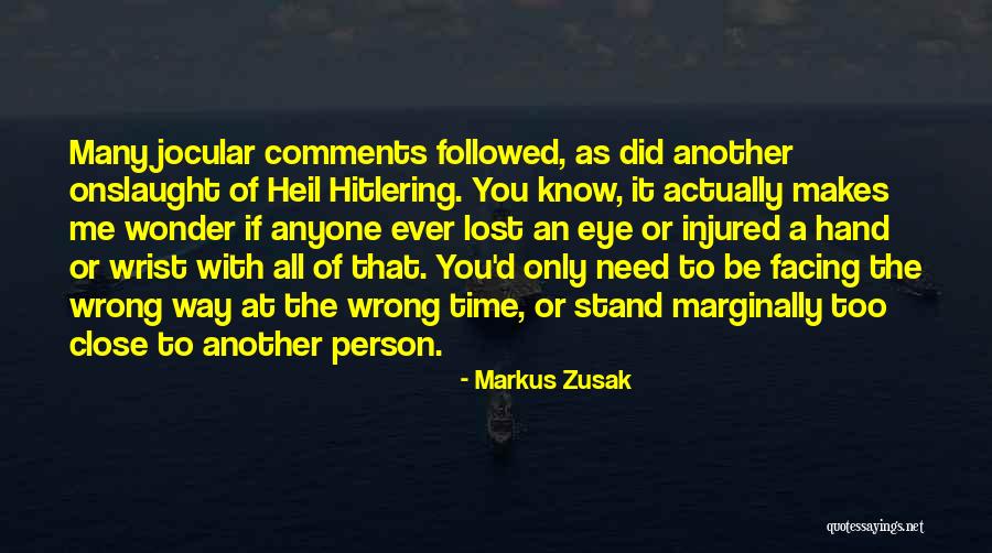 Gemeiner Steinpilz Quotes By Markus Zusak Gemeiner Steinpilz Quotes By Markus Zusak