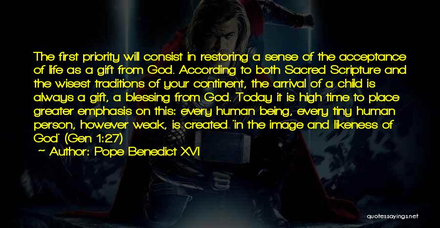 Gen X Quotes By Pope Benedict XVI