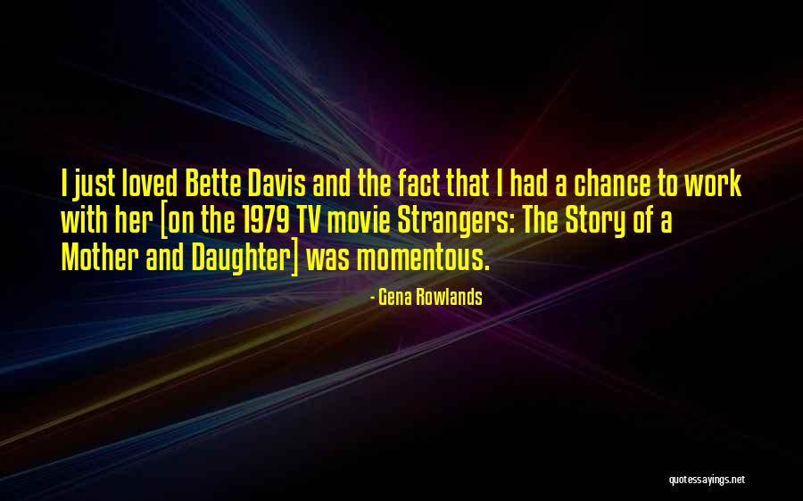 Gena Rowlands Quotes 1884106 Gena Rowlands Quotes 1884106