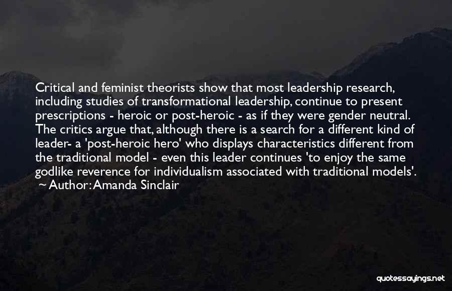 Gender And Development Quotes By Amanda Sinclair