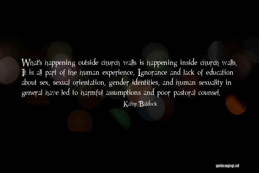 Gender And Sexuality Quotes By Kathy Baldock Gender And Sexuality Quotes By Kathy Baldock