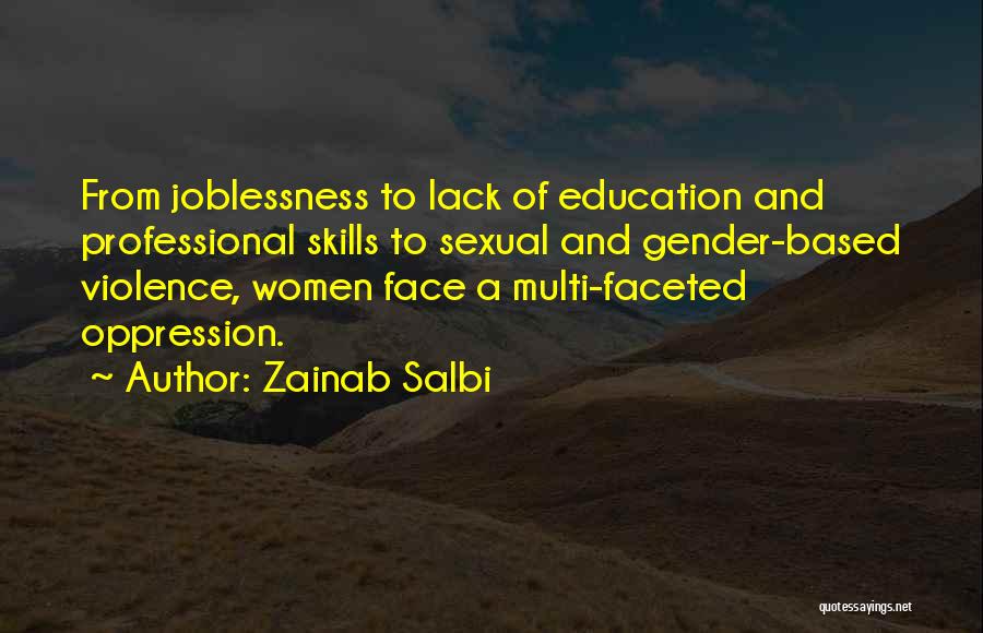Gender Based Violence Quotes By Zainab Salbi