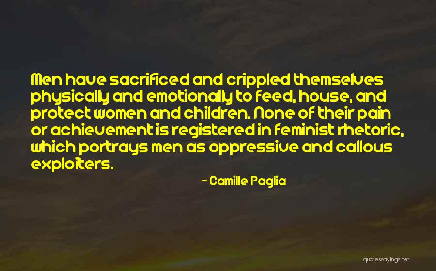 Gender Bias Quotes By Camille Paglia