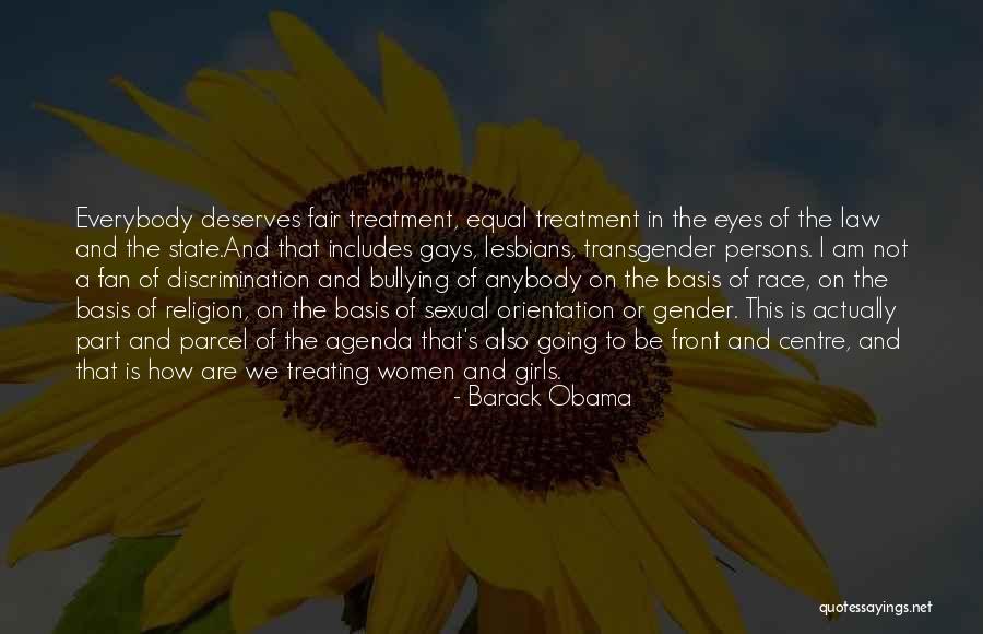 Gender Discrimination Quotes By Barack Obama Gender Discrimination Quotes By Barack Obama