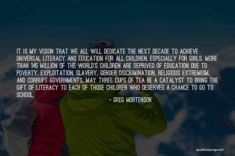 Gender Discrimination Quotes By Greg Mortenson Gender Discrimination Quotes By Greg Mortenson