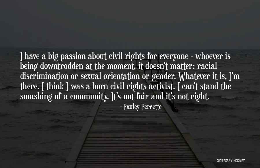 Gender Discrimination Quotes By Pauley Perrette Gender Discrimination Quotes By Pauley Perrette