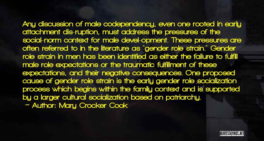 Gender In Literature Quotes By Mary Crocker Cook