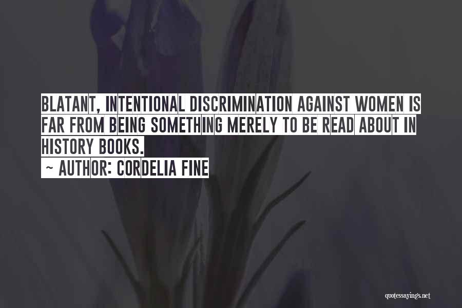 Gender Inequality Quotes By Cordelia Fine