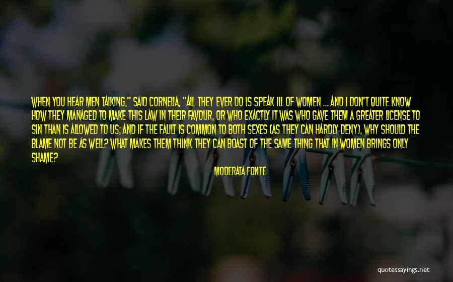 Gender Norms Quotes By Moderata Fonte Gender Norms Quotes By Moderata Fonte