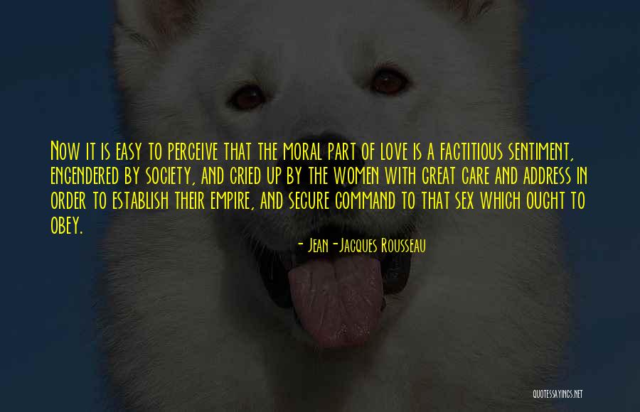 Gender Roles Quotes By Jean-Jacques Rousseau Gender Roles Quotes By Jean-Jacques Rousseau