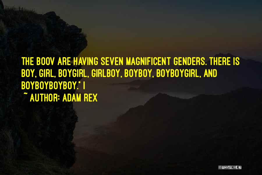 Genders Quotes By Adam Rex