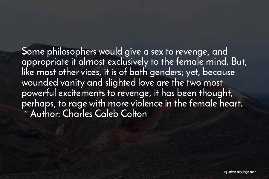 Genders Quotes By Charles Caleb Colton