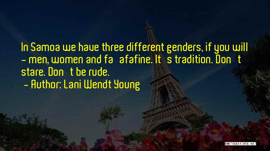 Genders Quotes By Lani Wendt Young