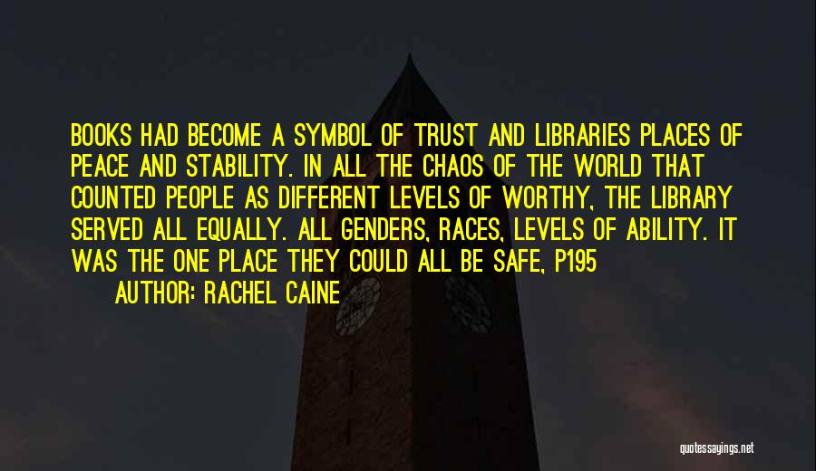 Genders Quotes By Rachel Caine