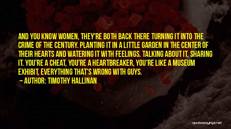 Genders Quotes By Timothy Hallinan