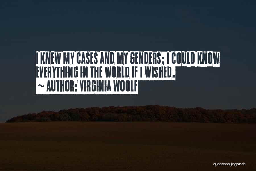 Genders Quotes By Virginia Woolf