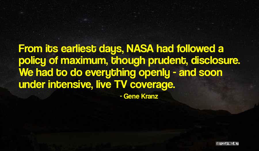 Gene Kranz Quotes 688835