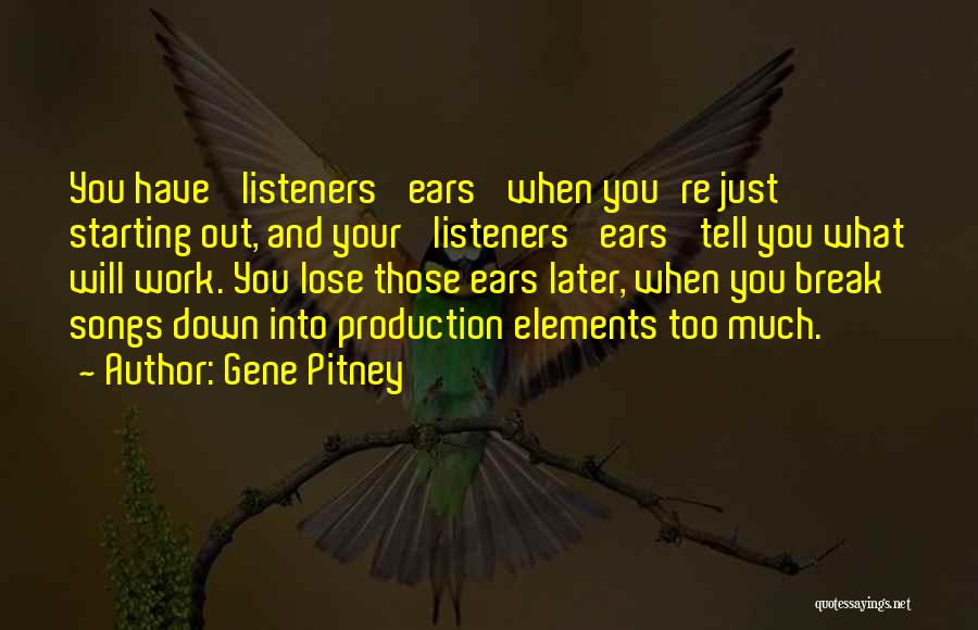 Gene Pitney Quotes 529678