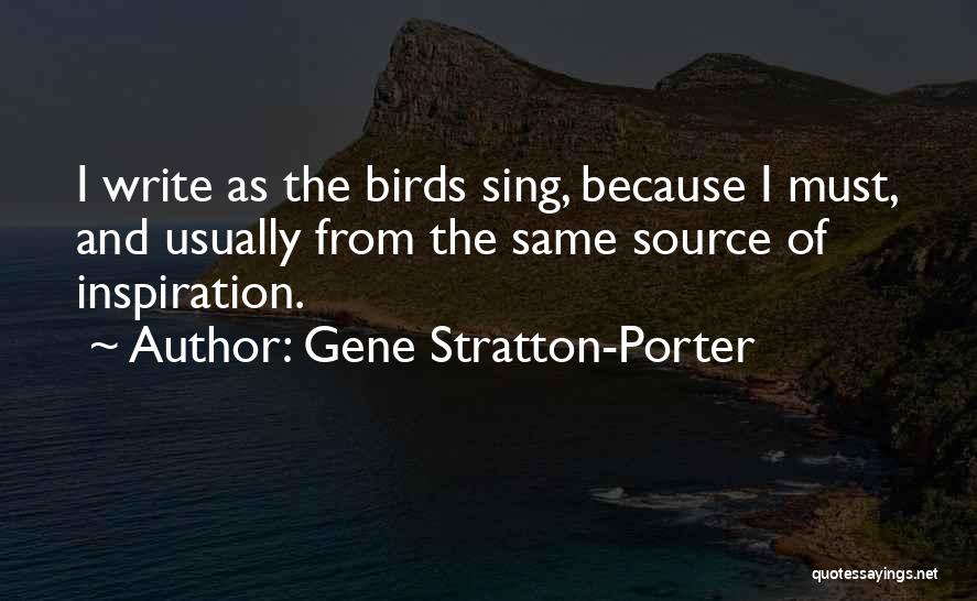 Gene Stratton-Porter Quotes 1114115