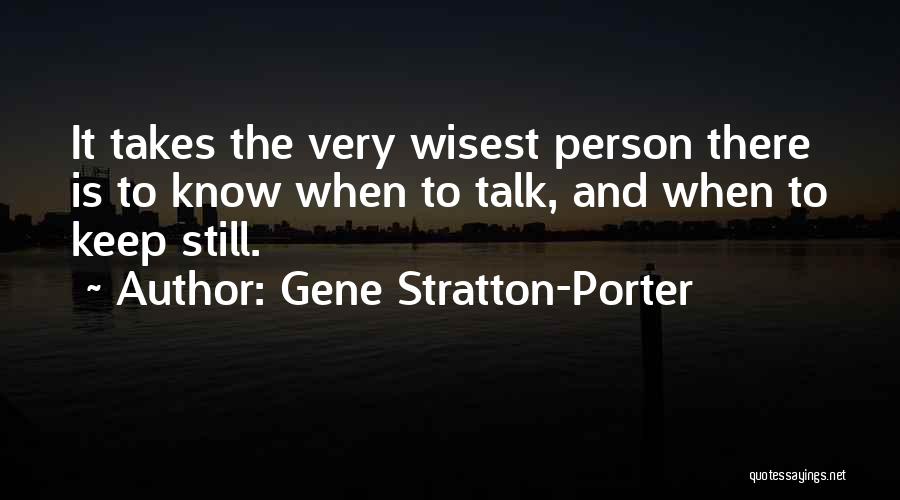 Gene Stratton-Porter Quotes 714599