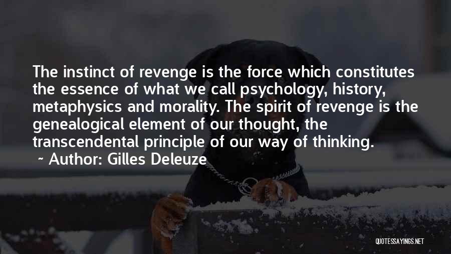 Genealogical Quotes By Gilles Deleuze