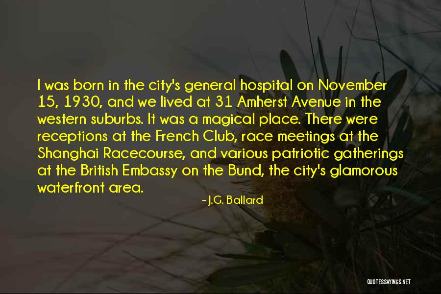 General Amherst Quotes By J.G. Ballard General Amherst Quotes By J.G. Ballard