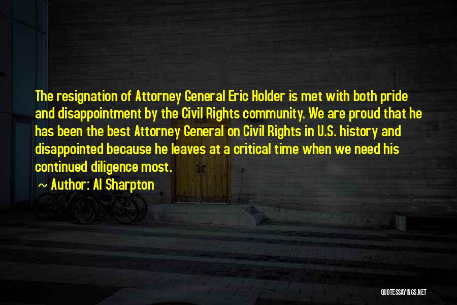 General Attorney Quotes By Al Sharpton