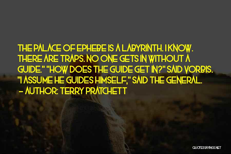 General In His Labyrinth Quotes By Terry Pratchett