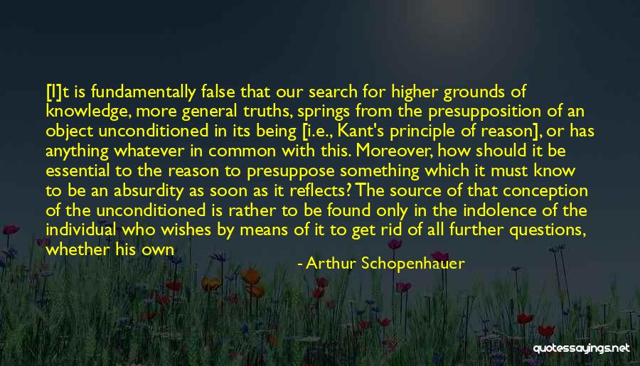 General Knowledge Questions Quotes By Arthur Schopenhauer