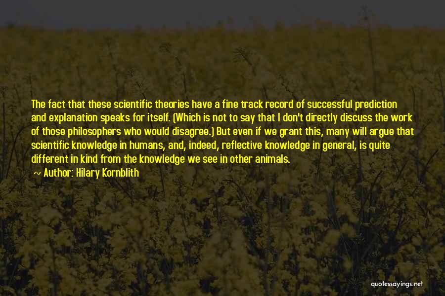 General Knowledge Quotes By Hilary Kornblith