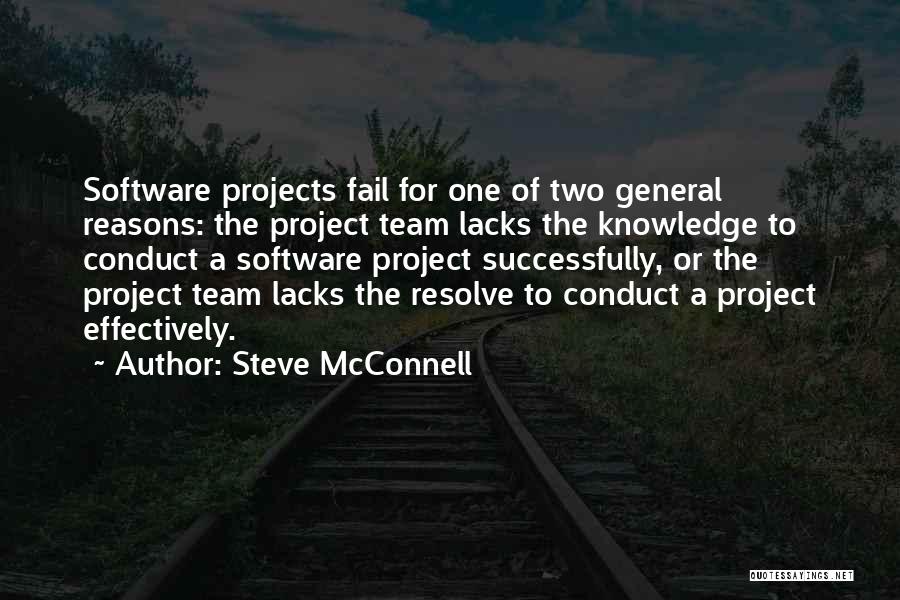 General Knowledge Quotes By Steve McConnell