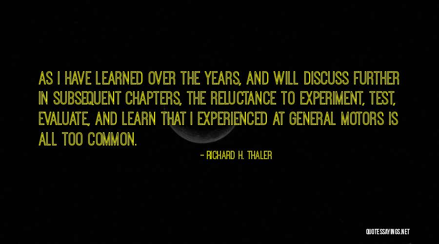 General Motors Quotes By Richard H. Thaler