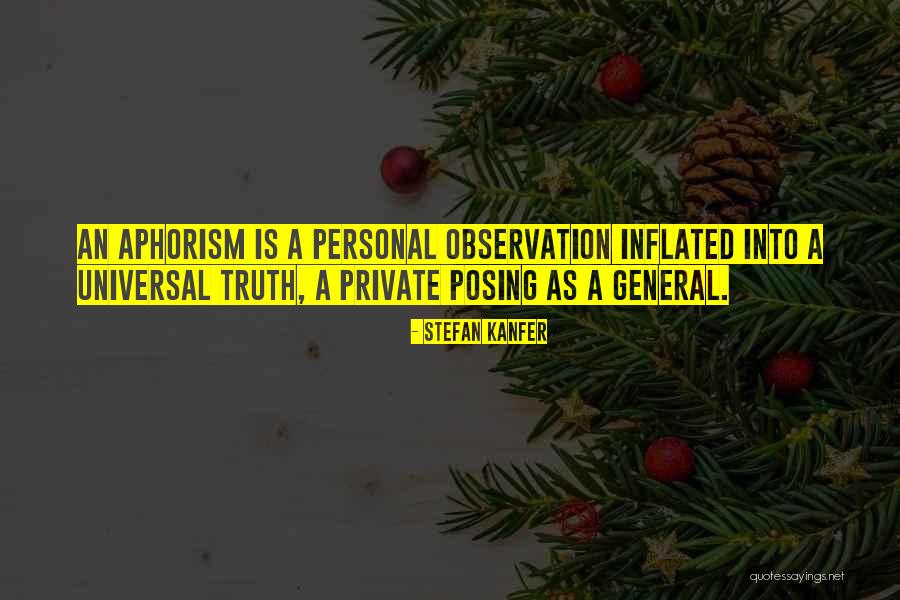 General Observation Quotes By Stefan Kanfer General Observation Quotes By Stefan Kanfer