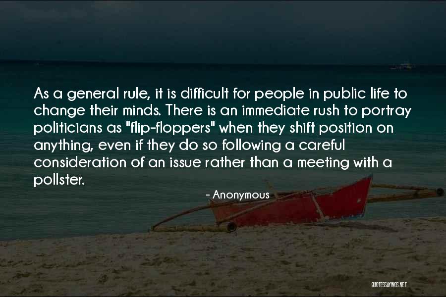 General Rule Quotes By Anonymous