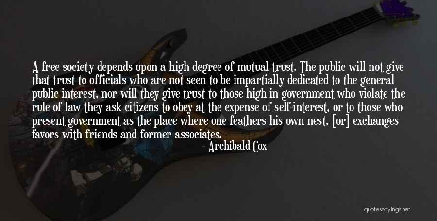 General Rule Quotes By Archibald Cox