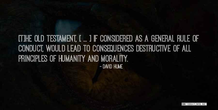 General Rule Quotes By David Hume