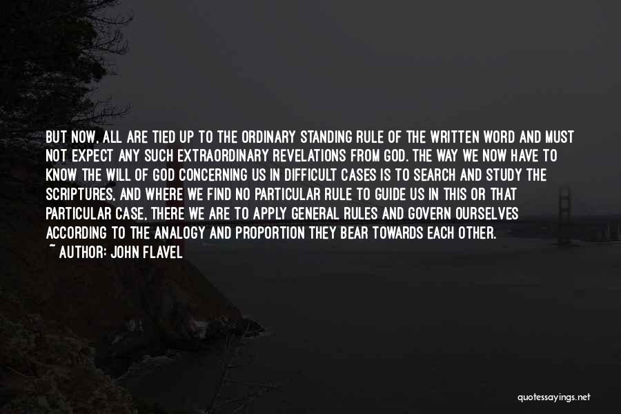 General Rule Quotes By John Flavel