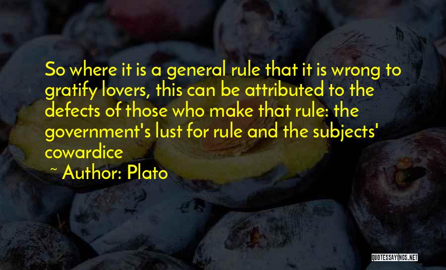 General Rule Quotes By Plato