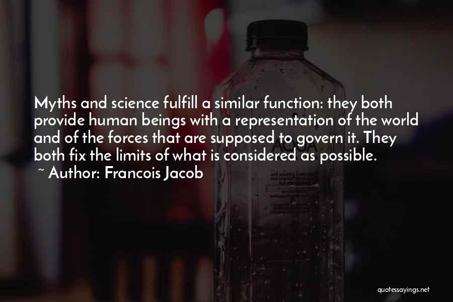 Generalism In Science Quotes By Francois Jacob