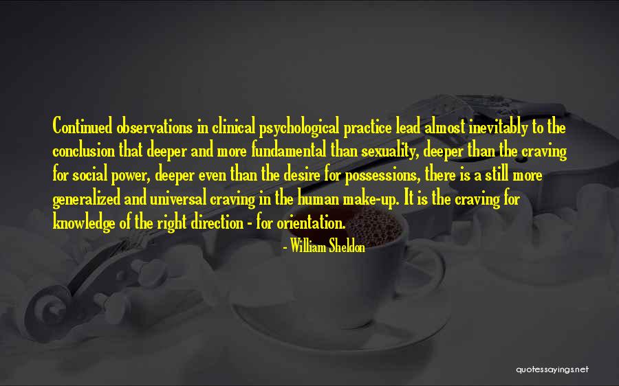 Generalized Quotes By William Sheldon Generalized Quotes By William Sheldon