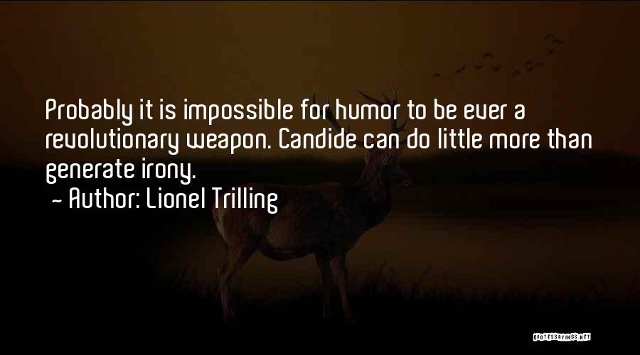 Generate Quotes By Lionel Trilling