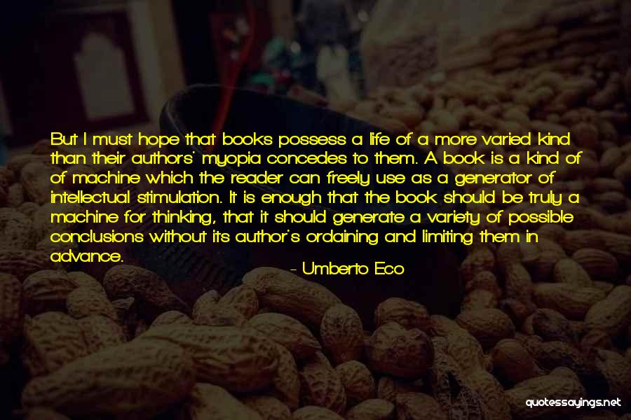 Generate Quotes By Umberto Eco