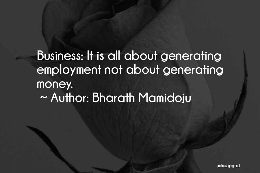 Generating Business Quotes By Bharath Mamidoju