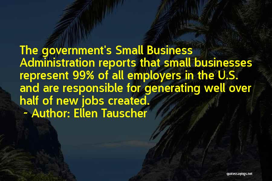 Generating Business Quotes By Ellen Tauscher