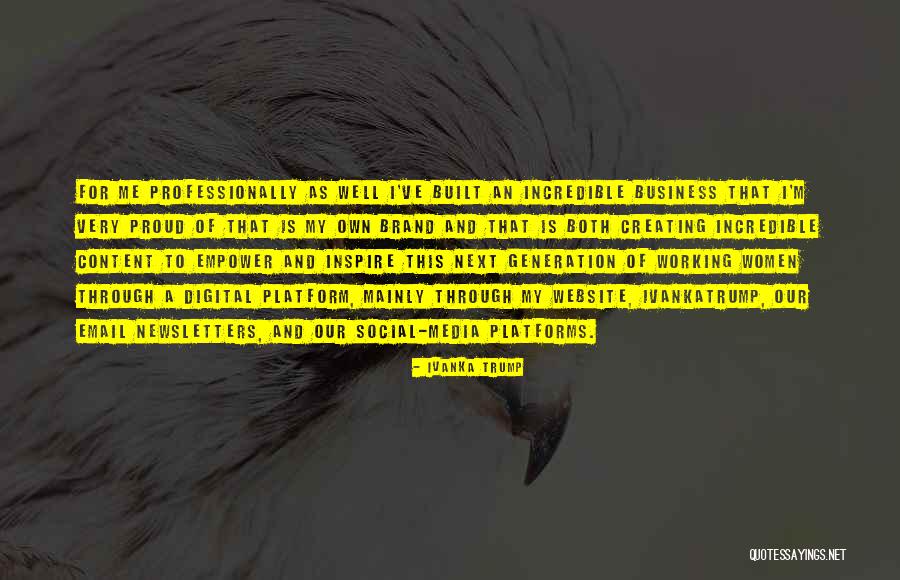 Generation And Generation Quotes By Ivanka Trump Generation And Generation Quotes By Ivanka Trump