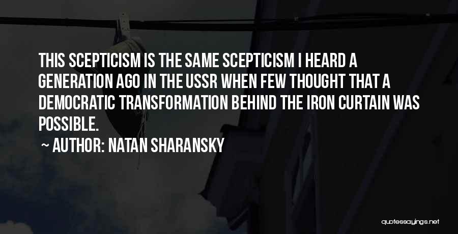 Generation Iron Best Quotes By Natan Sharansky